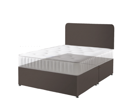 Faux Divan Base Brown- Double