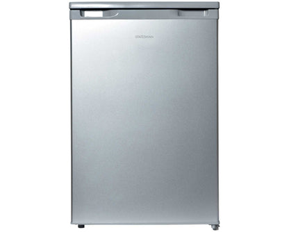 Statesman R155S 55cm Under Counter Fridge With 4* IceBox Silver