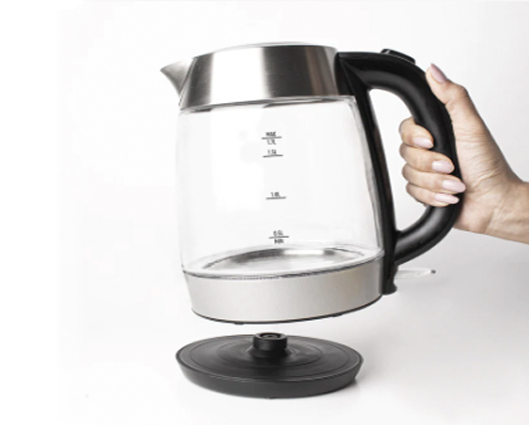 Haden Guildford 1.7L Glass Kettle