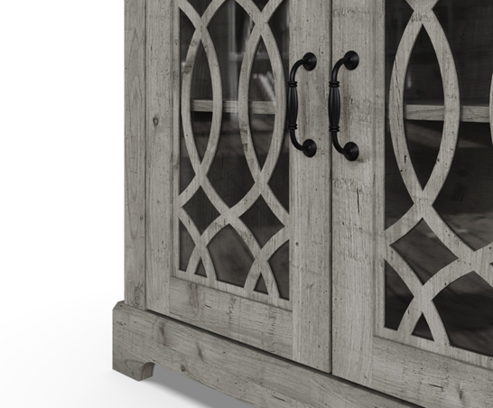 Angel 2 Door Sideboard- Mexican Grey