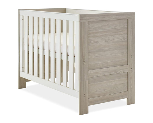 Nina Cot Bed - Grey Wash & White