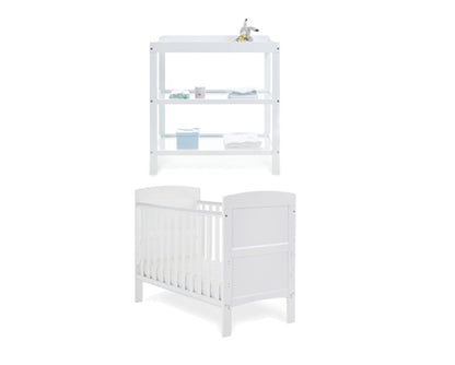 Grady Mini 2 Piece Room Set- White