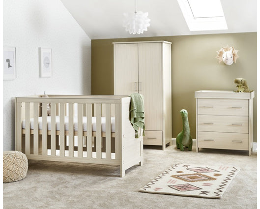 Nina 3 Piece Room Set - Oatmeal