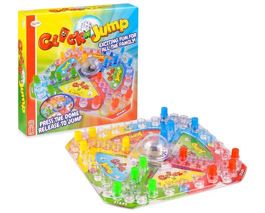 Click and Jump Frustration Game Board