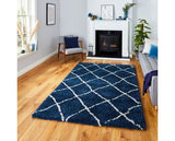 Skyler Navy/Cream - 200cm x 290cm