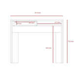 Dexter Home Office Desk With Drawer