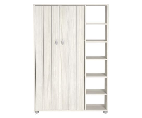 Bryn Tall Shoe Cabinet- White