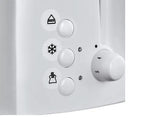 Russell Hobbs White 2 Slice Toaster