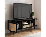 Noah 2 Door 1 Drawer TV Unit - Black