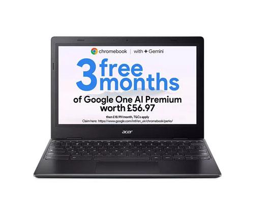 ACER 311 11.6” Chromebook - Intel® Celeron® Processor, 64 GB eMMC, Black