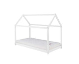 Little House Single Bed - White
