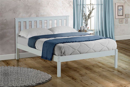 Denver Small Double Bed- White
