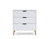 Maura Changing Unit - White with Natural