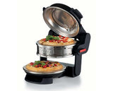 Ariete 32cm Double Pizza Oven -  Black