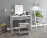 Ella Dressing Table Set- White & Grey