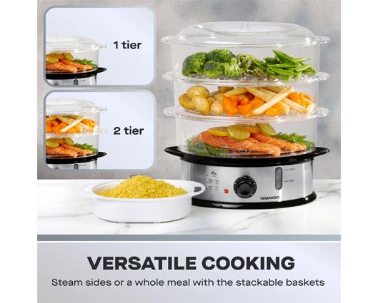 Daewoo 3-Tier Food Steamer