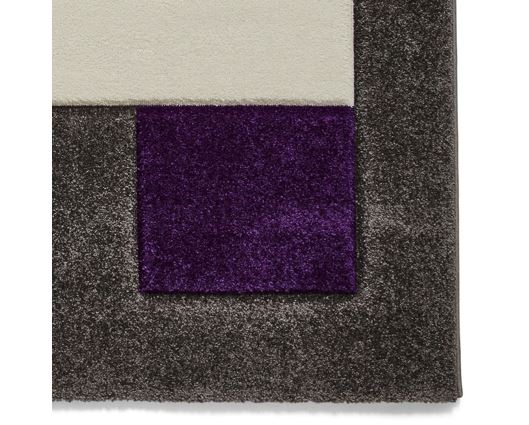 Brooke Grey/Purple - 120cm x 170cm