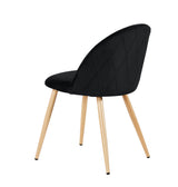 Vilmos Dining Chairs Black (PK 2)