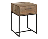 Downtown 1 Drawer Narrow Bedside