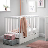 Simple Cot, Under Drawer & Eco Plus Mattress-White