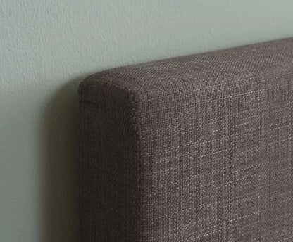 Berlin Fabric Bed Grey - Small Double