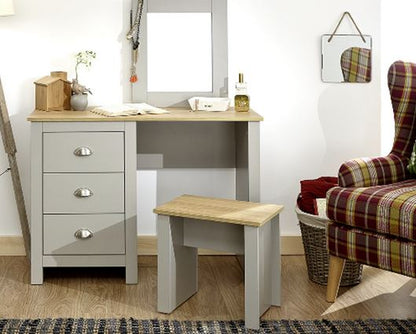 Lachlan Dressing Table Set-Grey