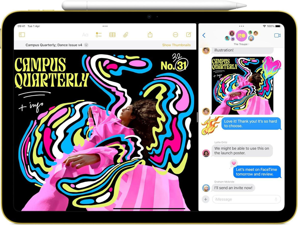 11-inch iPad (11th generation) Wi-Fi 128GB - Yellow