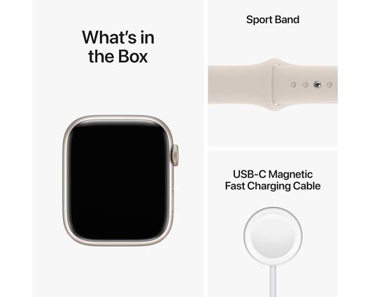 Refurbished Apple Watch Series 7 Aluminium 45mm - Midnight