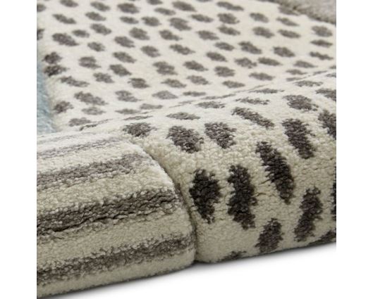 Mountain + Stars Kids Rug - Blue - 120cm x 170cm
