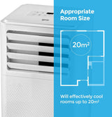 Igenix 9000 BTU Portable Air Conditioner and dehumidifier