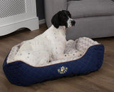 Wilton Box Bed Blue - Large