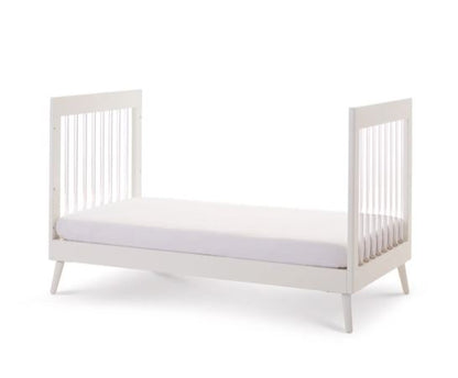 Maura 2 Piece Room Set - White with Acrylic