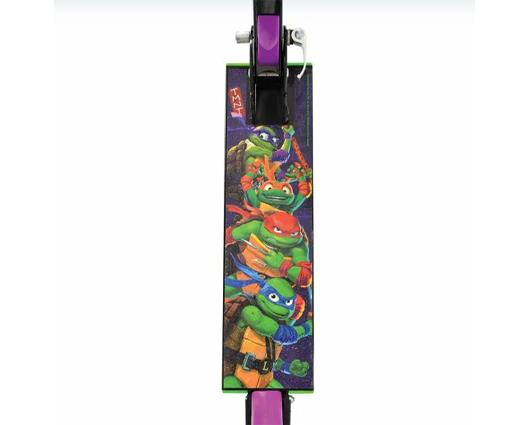 Turtles Folding Inline Scooter with Light Up Wheels