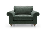 Iris Love Seat - Jungle Green