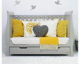 Seren Mini Cot Bed - Warm Grey