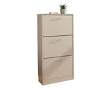 Spencer Three Tier Shoe Cabinet-Grey