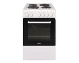 Esatto ESAT50EW 50cm Single Cavity Electric Cooker with Solid Plate Hob