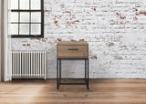 Downtown 1 Drawer Narrow Bedside