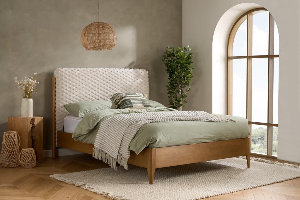 Hatti King Bed - White