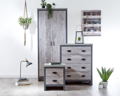 Baxter 3 Piece Bedroom Set-Grey
