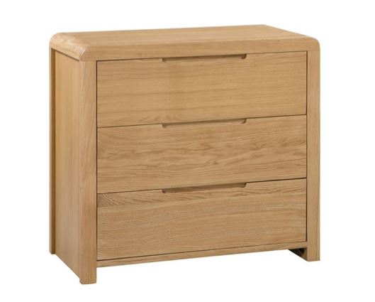 Curvus 3 Drawer Chest