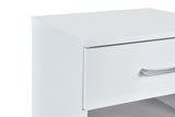 Highbury Bedside Pair - White