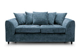 Heidi 3 Seater Sofa - Dark Blue