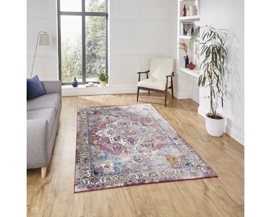 Amaya Rug Fuschia/Blue- 60cm x 230cm