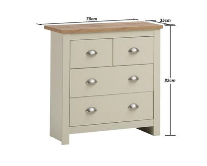 Lincoln Chest of 4 Drawers