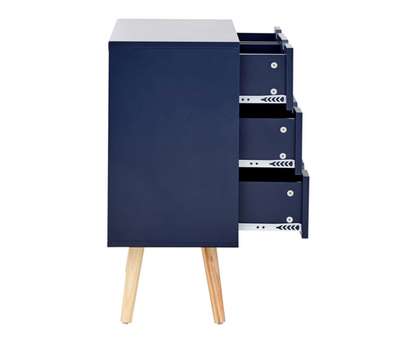 Nessi 2+2 Drawer Chest- Nightshadow Blue