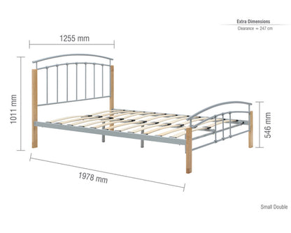 Tobias Small Double Bed