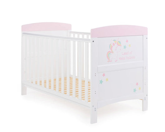 Unicorn Cot Bed + Fibre Mattress