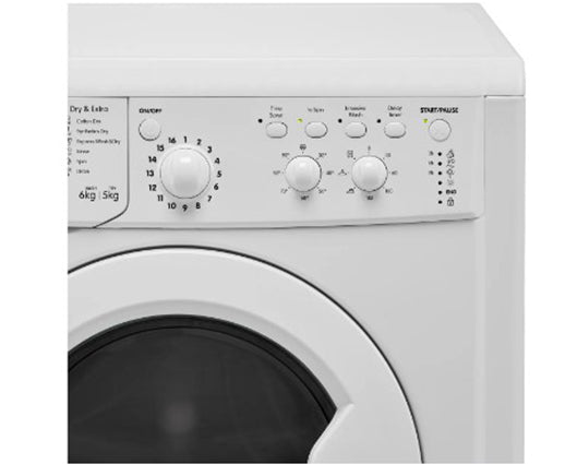 Indesit IWDC65125 6kg Wash and 5kg Dry 1200 RPM Washer Dryer White