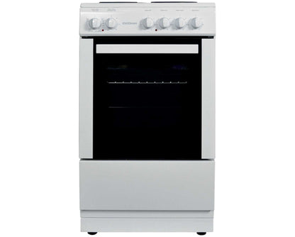 Statesman DELTA50W 50cm Single Cavity Electric Cooker White